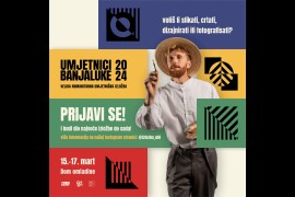 Humanitarna umjetnička izložba "Umjetnici Banjaluke 2024" od 15. do 17. marta