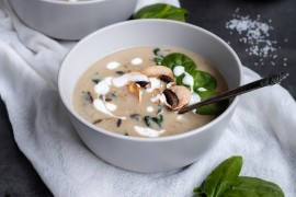 Kremasta juha od gljiva uljepšaće vam dan