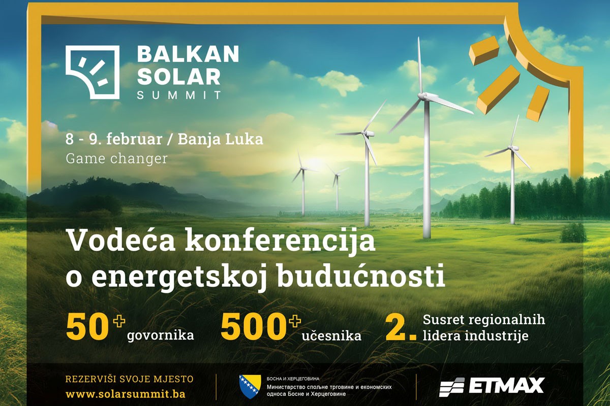 Balkan Solar Summit  od 7. do 9. februara u Banjaluci