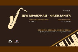 Koncert dua Mravunac - Fabijanić u Banskom dvoru