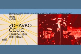 Zdravko Čolić sa simfonijskim orkestrom na Arsenal festu 2024