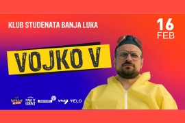 Vojko V i Mile Kekin za vikend u Klubu studenata Banjaluka