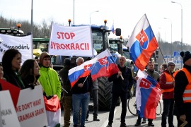 Češki i slovački farmeri blokiraju granice u znak protesta
