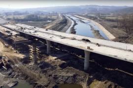 Pogledajte kako izgleda gradnja kolosalnog mosta u BiH (VIDEO)