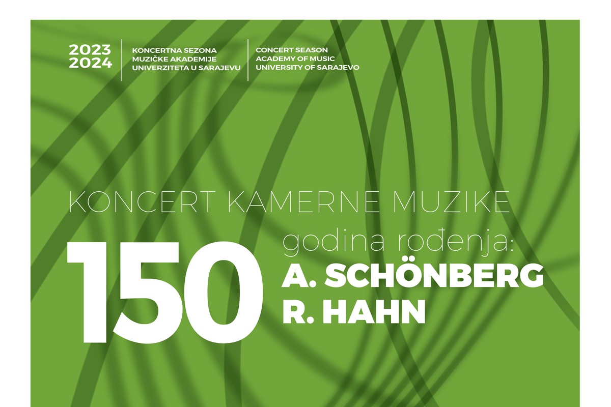 Koncert kamerne muzike povodom 150. godišnjice rođenja Šenberga i Hana u BKC-u