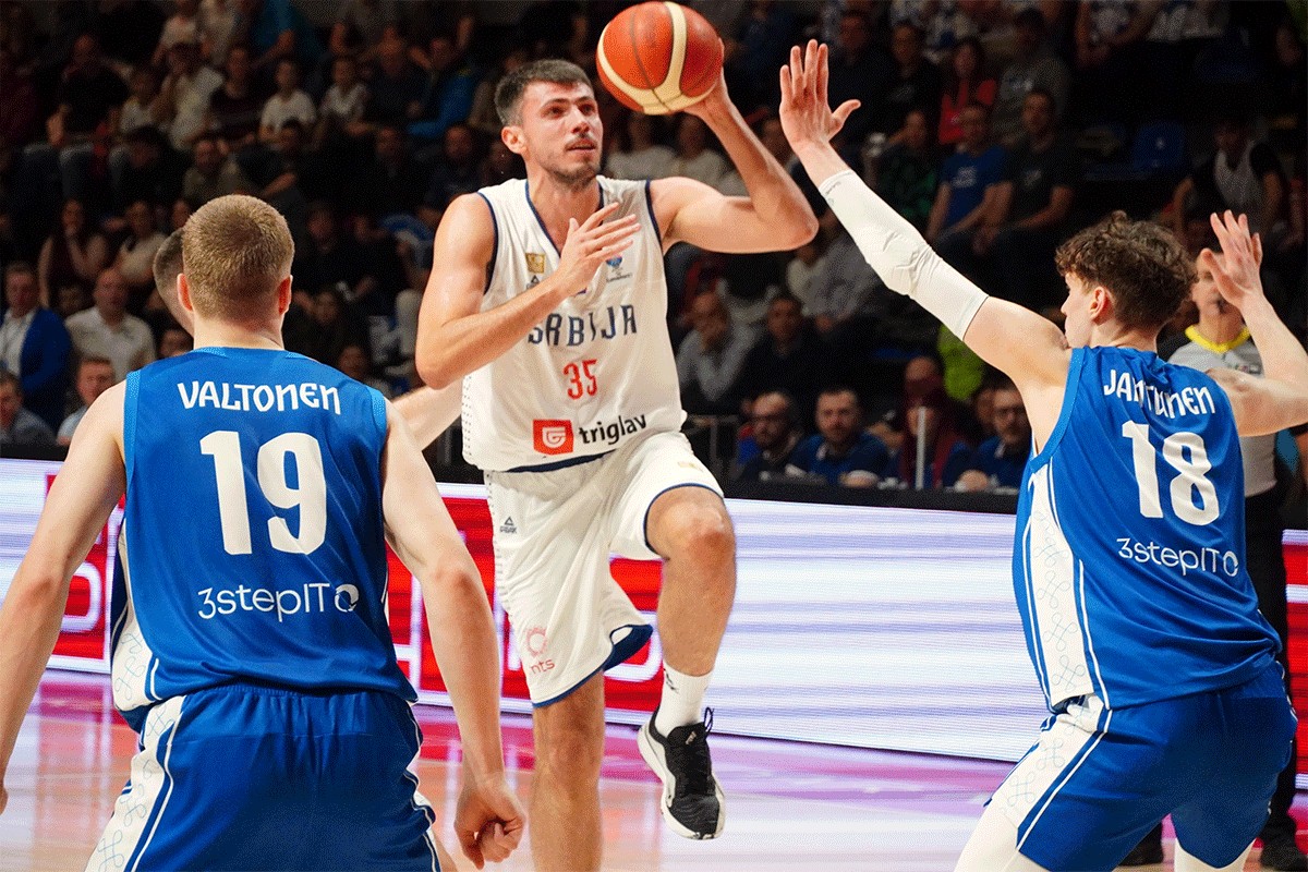 Košarkaši Srbije ubjedljivo pobijedili Finsku