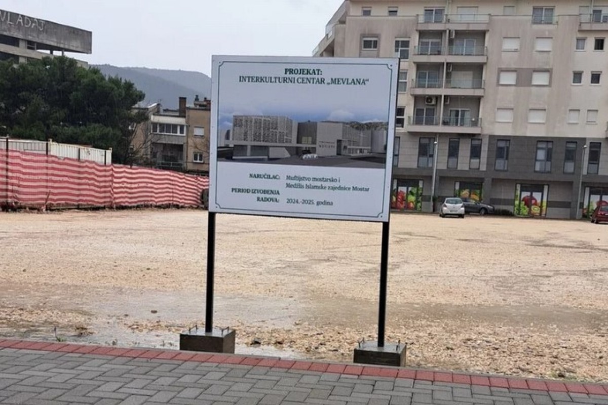 Grad Mostar nije izdao dozvolu za izgradnju interkulturalnog centra