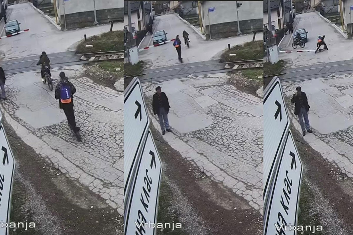 Dječak na električnom trotinetu slomio rampu u Banjaluci (VIDEO)