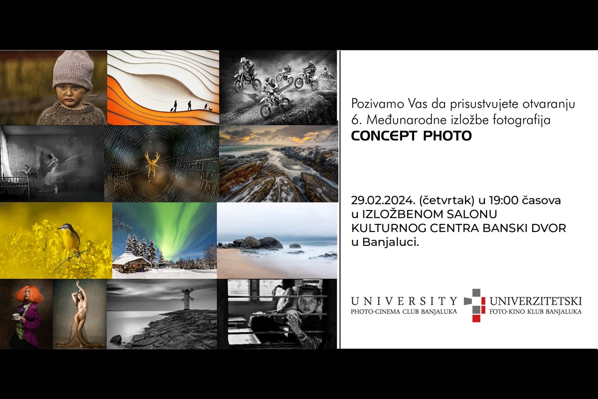 Međunarodna izložba fotografija "Concept photo" pred banjalučkom publikom