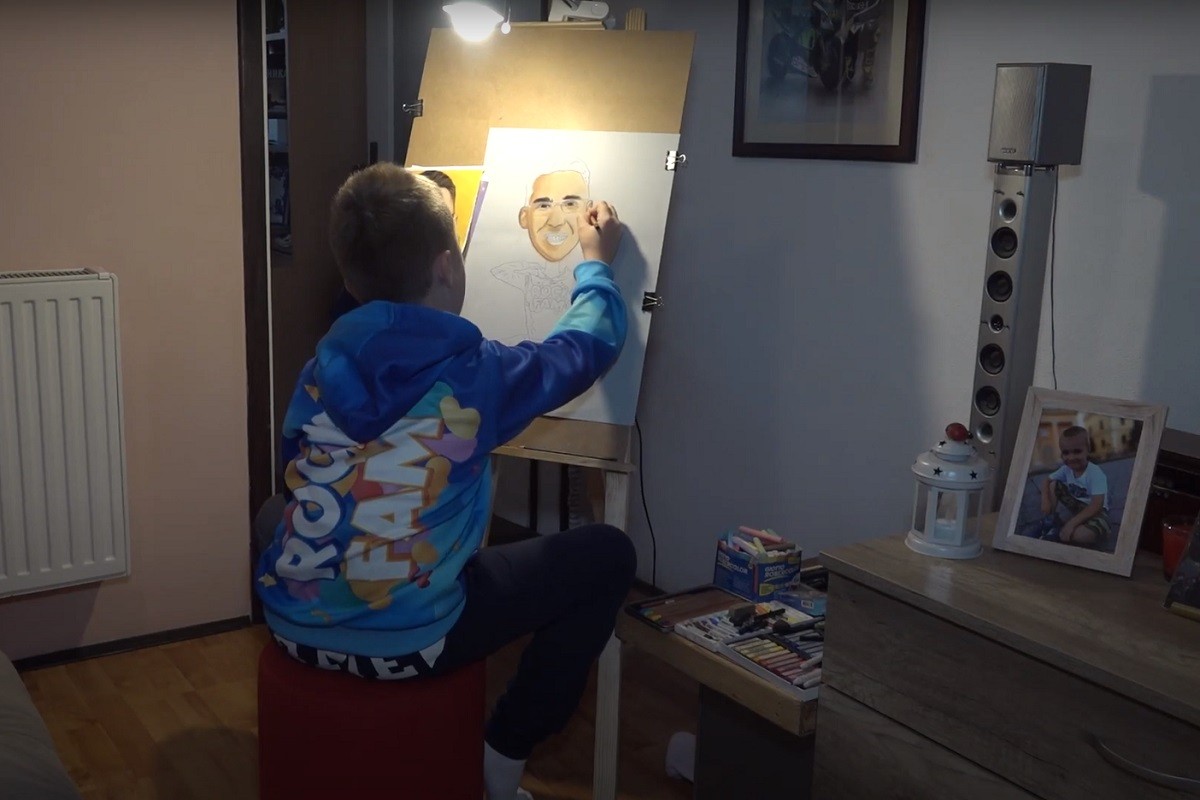 Mali Marko (8) je najmlađi karikaturista u Srbiji (VIDEO)