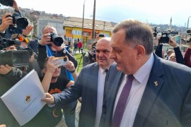 Dodik i Lukić stigli u Sud BiH