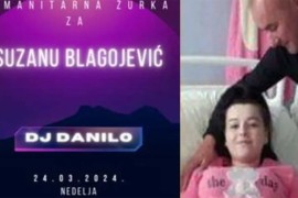 Mladoj Dubičanki potrebna pomoć: Humanitarna žurka za Suzanu ...