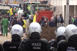 Blokiran Brisel: Sukobi na ulicama (VIDEO)