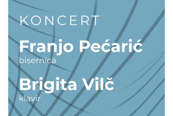 Koncert Franje Pećarića i Brigite Vilč na Muzičkoj akademiji UNSA