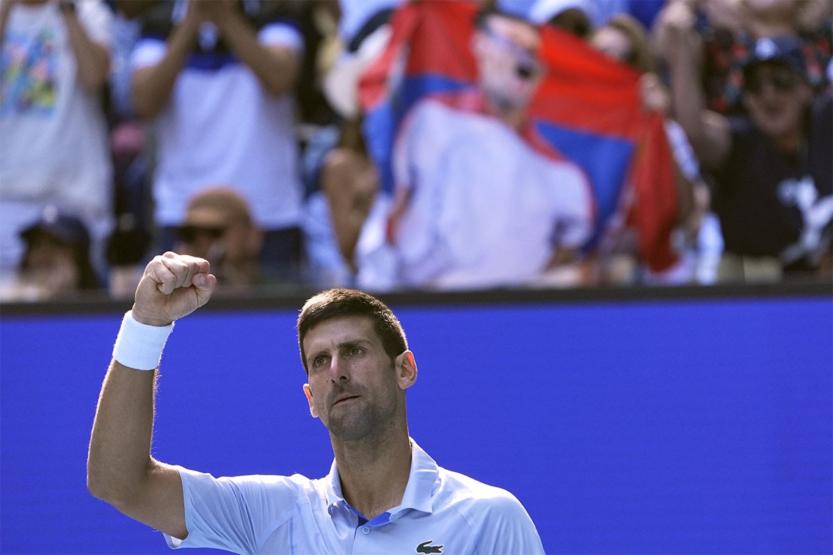 Novak Đoković započeo 417. nedjelju na prvom mjestu ATP liste