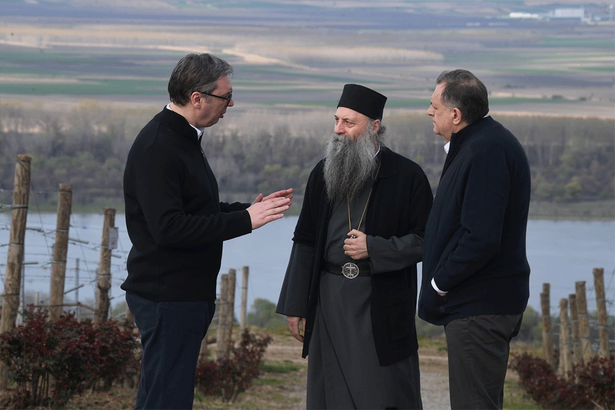 Oglasio se Dodik nakon sastanka sa Vučićem i patrijarhom