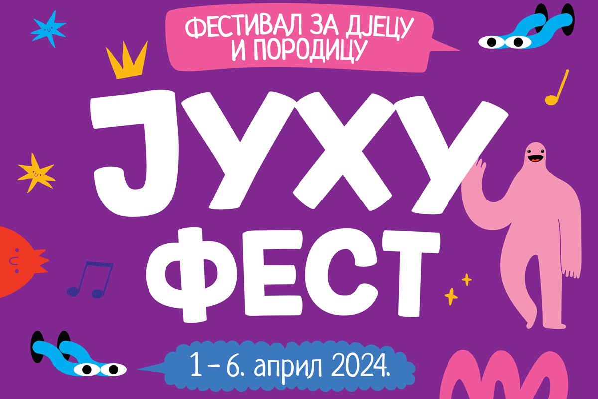Treći "Juhu fest" od 1. do 6. aprila u Gradskom pozorištu "Jazavac"