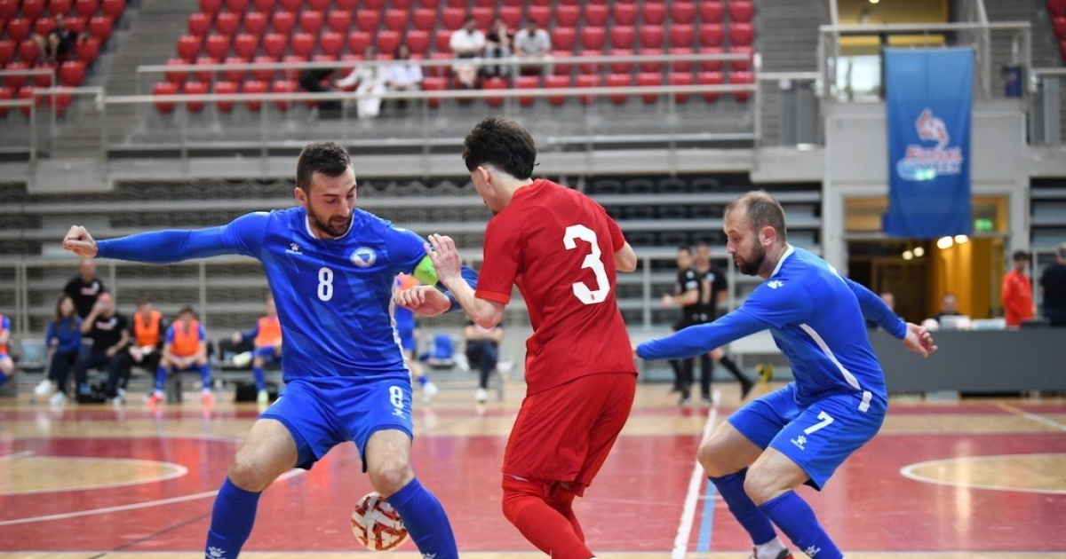 Futsal Reprezentacija BiH Remizirala Sa Turskom