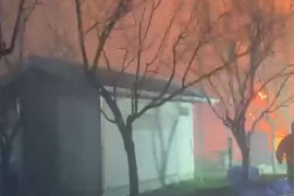 Požar u Tesliću pod kontrolom: Plamen dostizao visinu do 10 metara