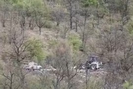 Blokiran prilaz deponiji, tragaju za tijelom male Danke (VIDEO)