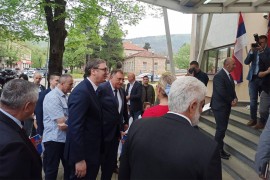 Dodik, Vučić i Višković u Bileći: Sastanak sa rukovodstvom ...