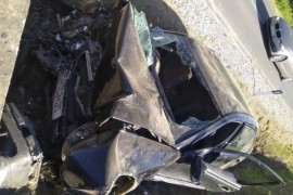 Vozač mercedesa poginuo u strašnoj nesreći kod Gradiške