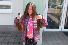 Svijetli primjer Marije Moravac: Donirala kosu po uzoru na drugara iz ...