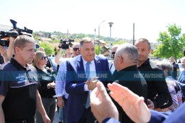 Dodik i Lukić se pojavili pred Sudom BiH (FOTO)