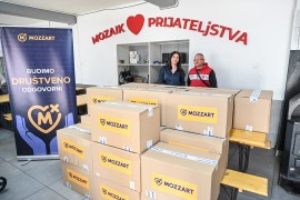 Uoči praznika: Donacija iz Mozzarta za javnu kuhinju "Mozaik prijateljstva"