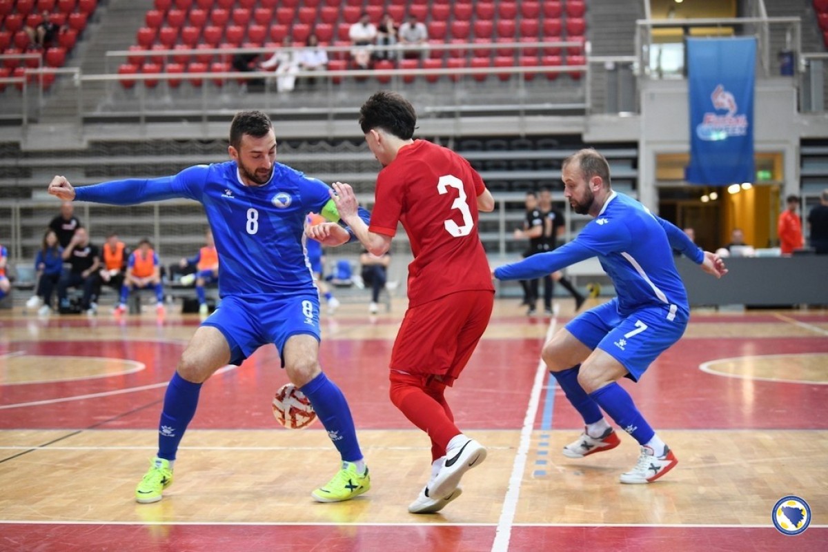 Futsal reprezentacija BiH remizirala sa Turskom