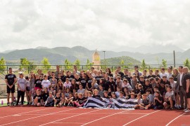 Mladi atletičari beogradskog "Partizana" na pripremama u Trebinju