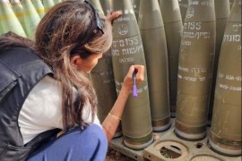 Niki Hejli na izraelskoj raketi namijenjenoj Gazi napisala ''Dokrajčite ih''