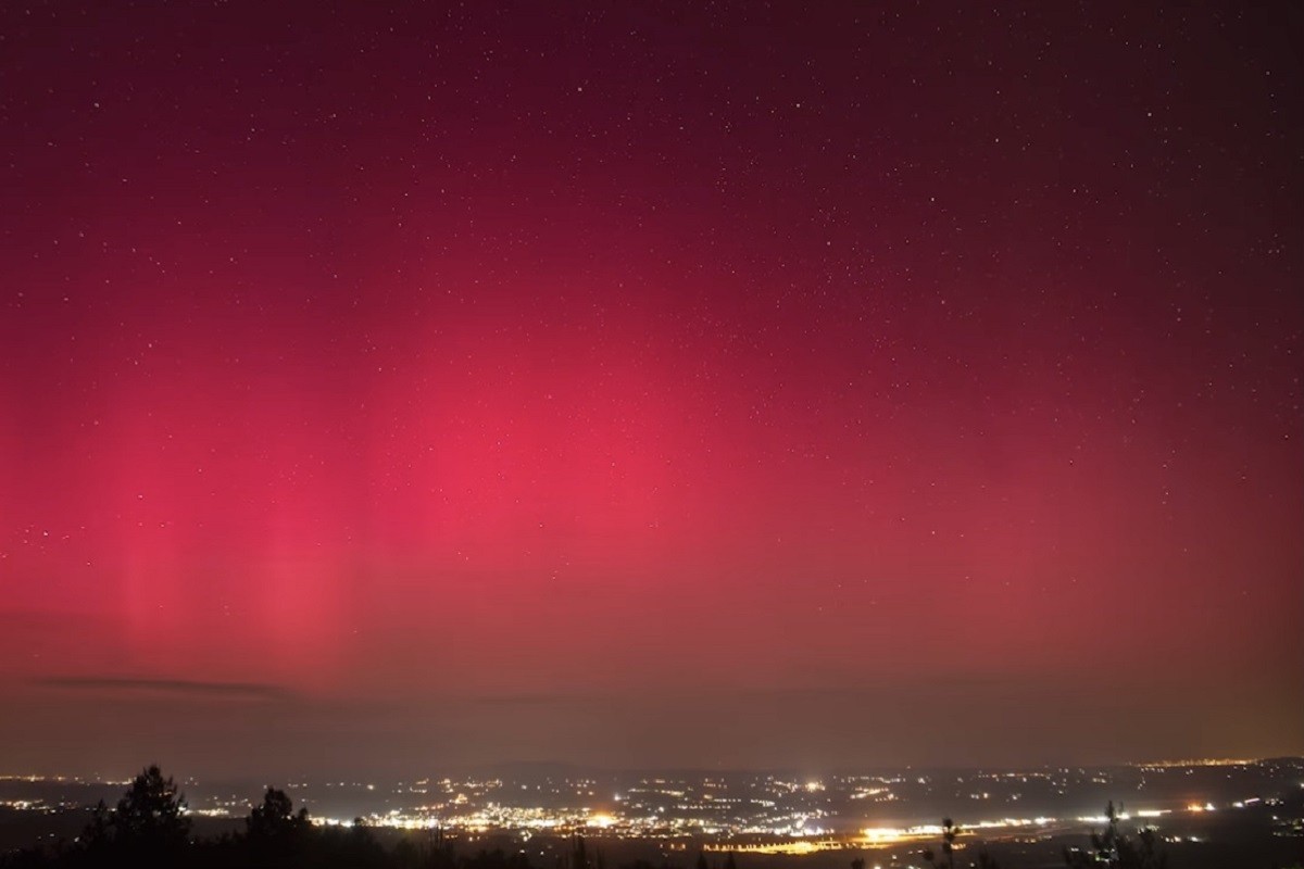 Pogledajte auroru iznad Prnjavora (VIDEO)