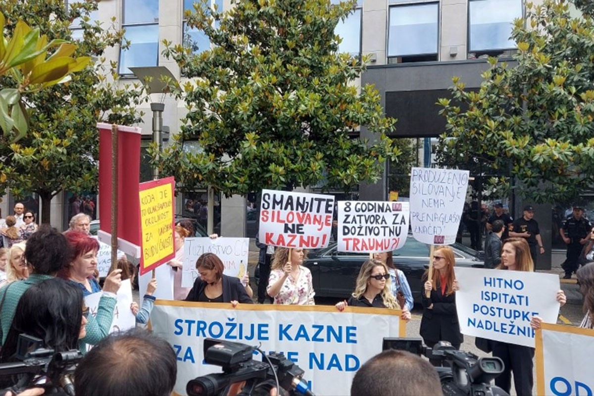 Crnogorci traže strože kazne za silovatelje