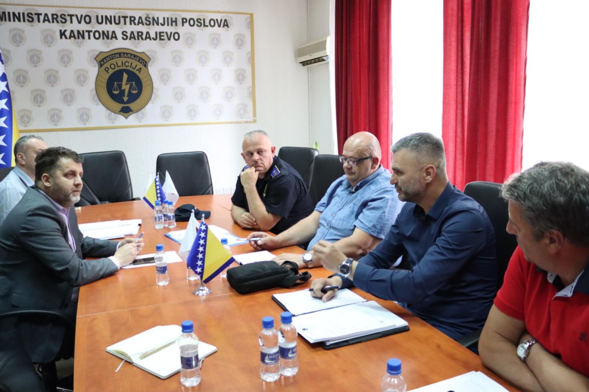 Admir Katica razgovarao sa predstavnicima Sindikata policije