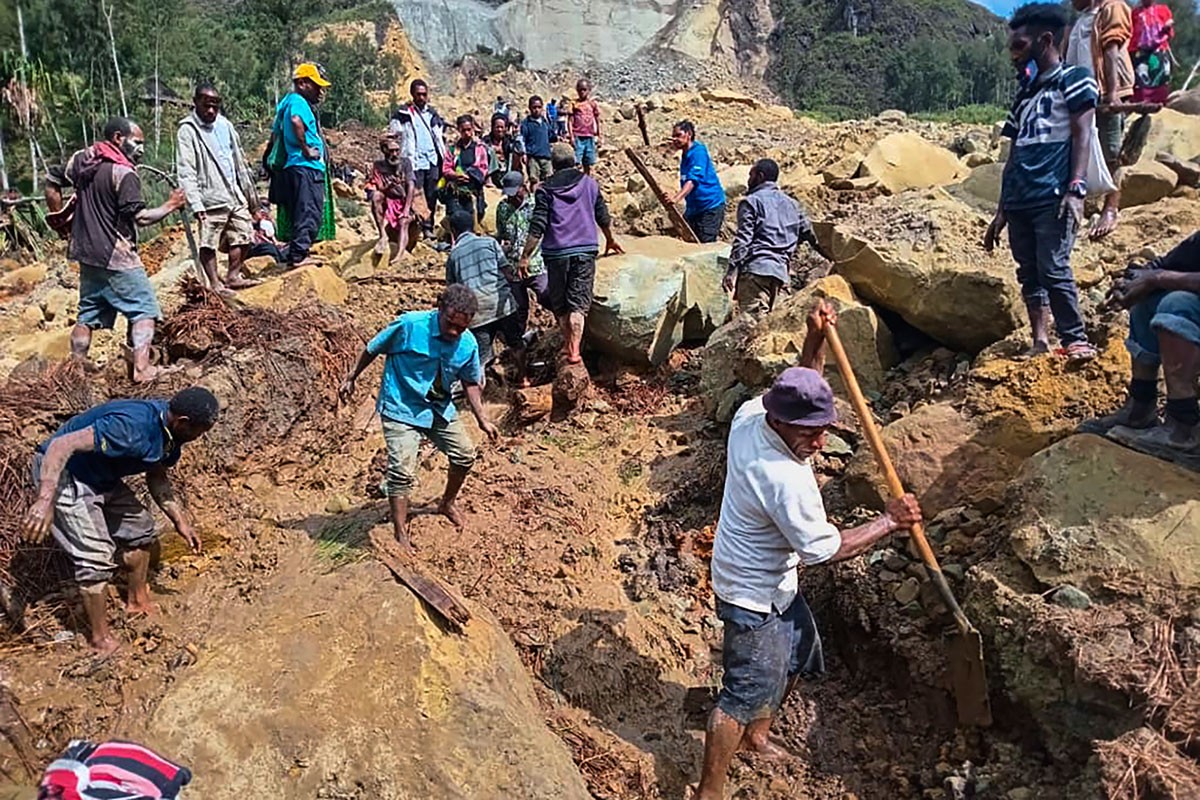 Klizište u Papui Novoj Gvineji: Zatrpano više od 2.000 ljudi