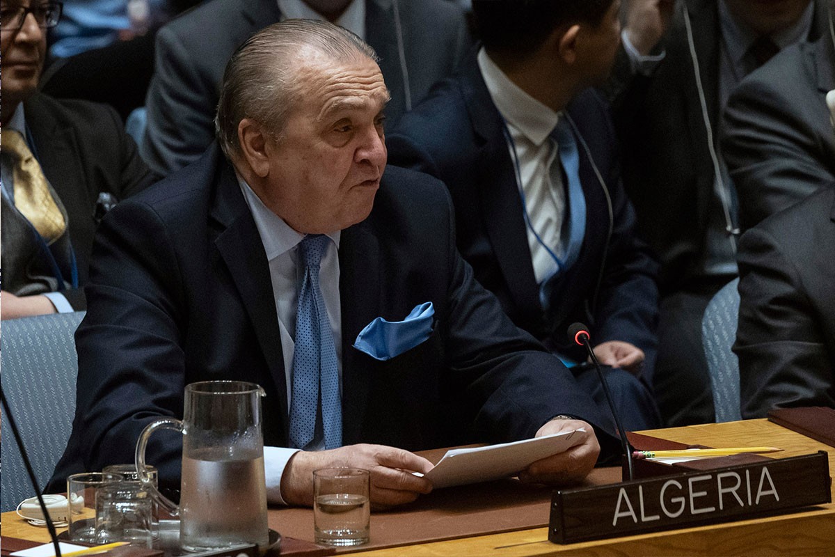 Alžir predao članicama Savjeta bezbjednosti UN prijedlog rezolucije o Gazi