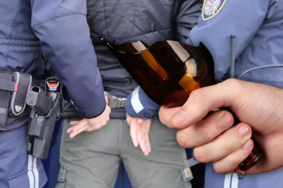 Državljanin BiH napao više osoba flašom, povrijedio i policajce