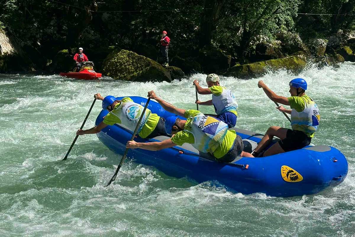 Cijeli svijet na Vrbasu: Banjalučki rafteri se okitili srebrom (FOTO, VIDEO)