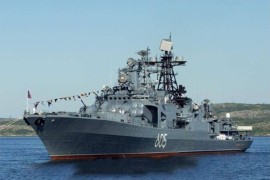 Ukrajinska vojska: Gori ruski ratni brod sa nekoliko stotina članova posade