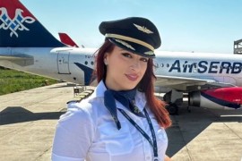 Vanja Marčeta, prva žena kapetan-pilot u istoriji "Er Srbije"