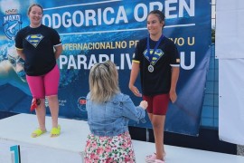 Plivačima SPID-a 15 medalja u Podgorici: Dominacija Elmedine Đocaj
