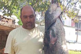 Ribolovac iz Novog Grada upecao soma težine 34 kilograma (FOTO)