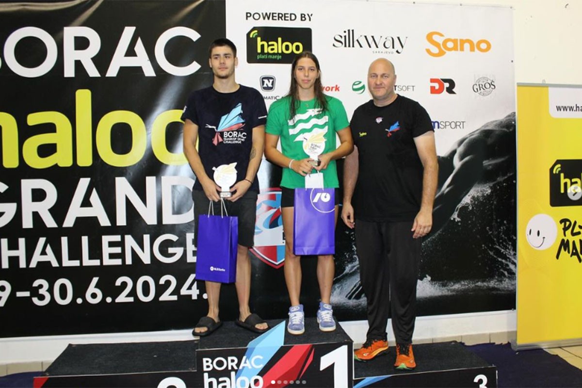 Eva Urbančić i Jovan Lekić najuspješniji na "Borac haloo Grand Challenge"