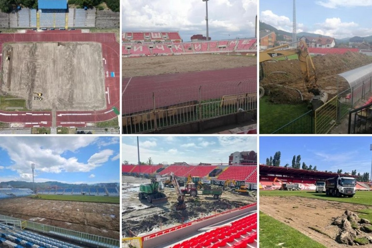 Novo lice fudbalske Srbije: U toku su radovi na više stadiona