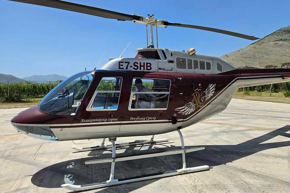 Dva pacijenta uspješno transportovana helikopterom u Beograd