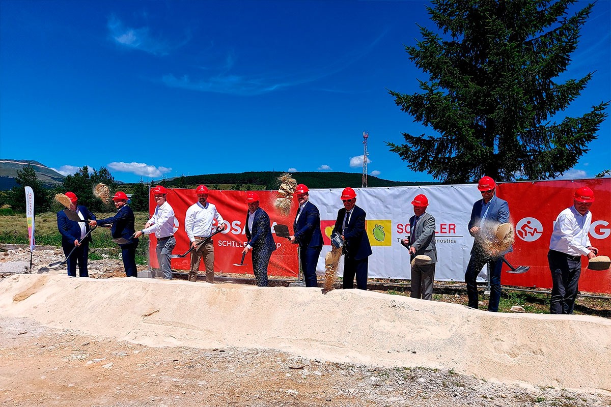 Švajcarski div položio kamen temeljac za pogon u BiH (FOTO)