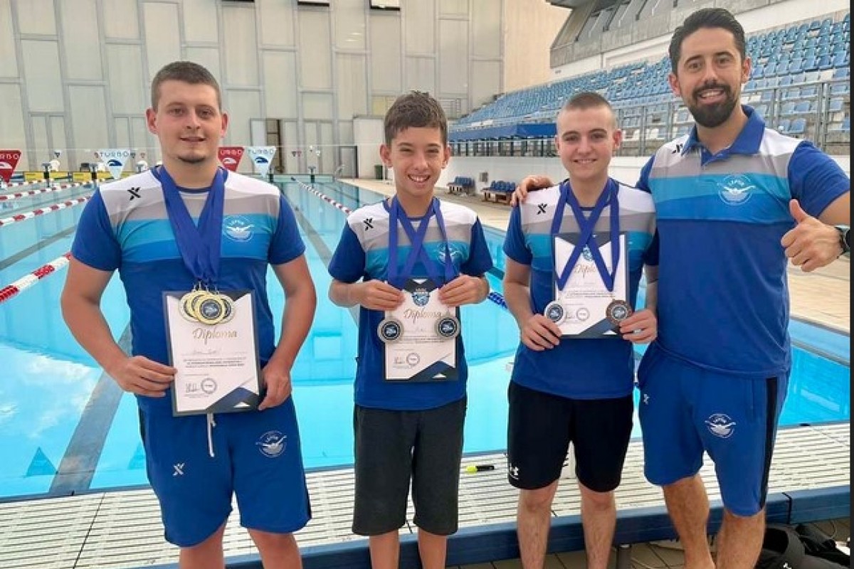 Plivači Leptira u Podgorici osvojili osam medalja