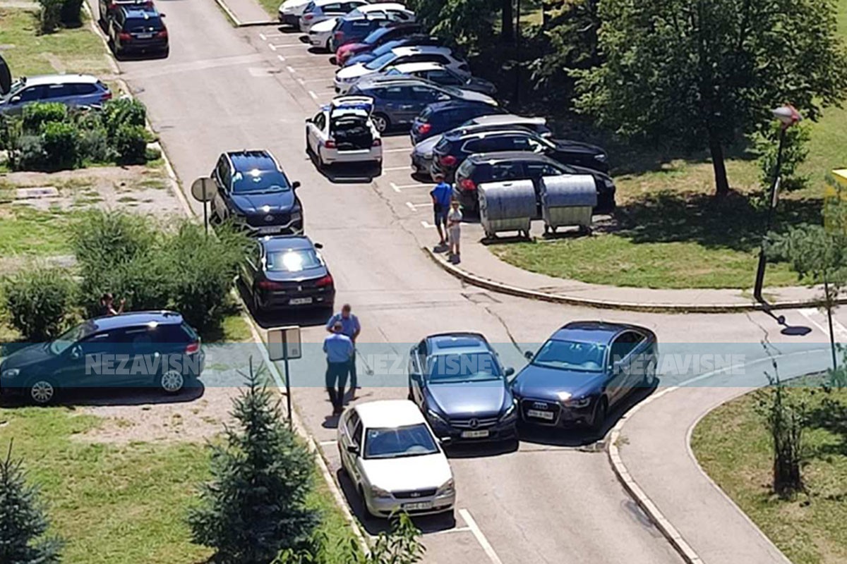 Sudarili se mercedes i audi u Banjaluci