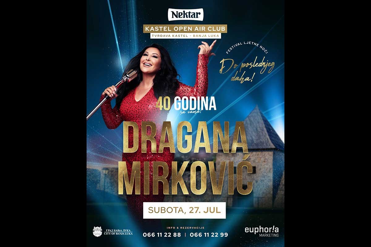 Koncert Dragane Mirković :40 godina sa vama